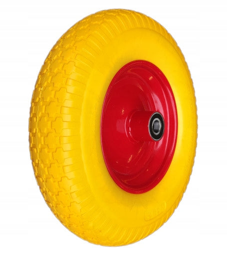 Wheelbarrow wheel full foam PU 4.80/4.00-8 hub for hole 20/110mm Type wheel