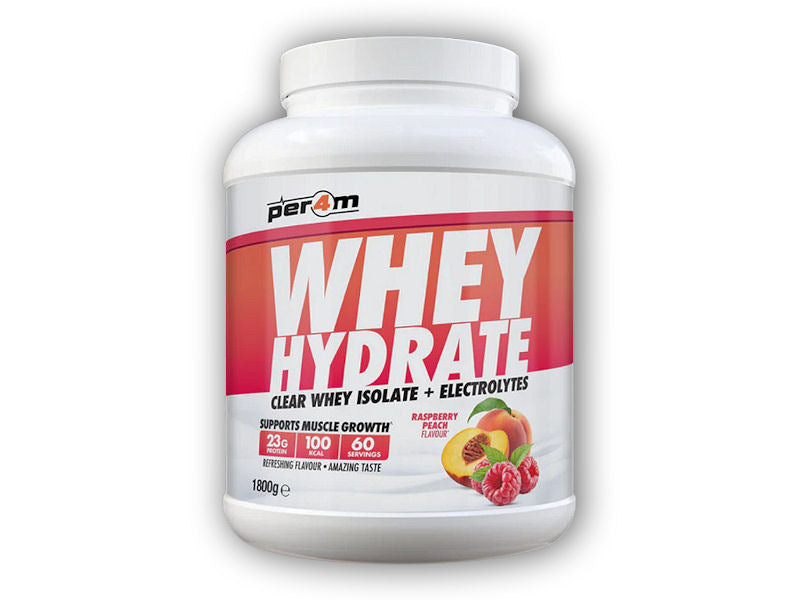 Whey Hydrate 1800g raspberry peach