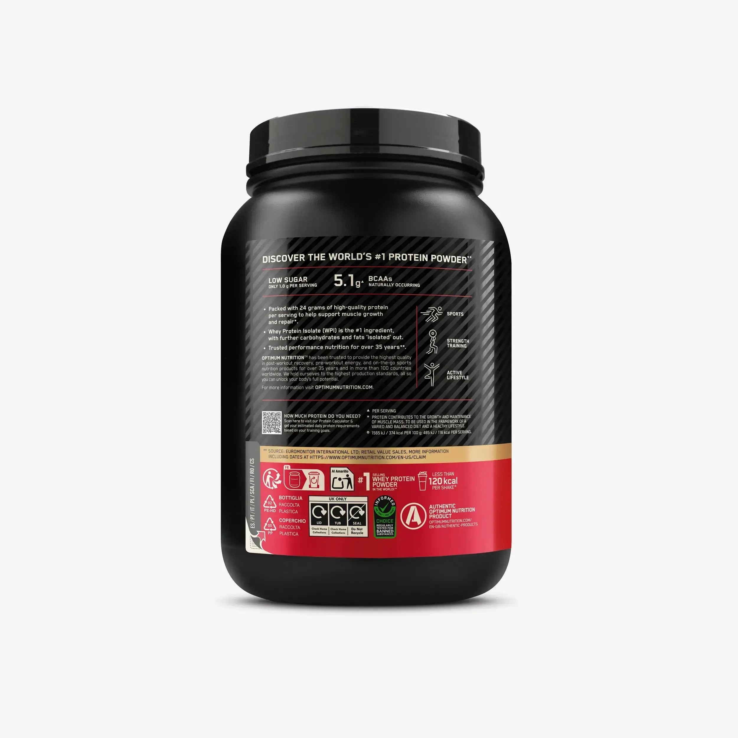 Whey Protein 100% Whey Chocolate Gold Standard 775g WHEY PROTEIN Brand Optimum Nutrition