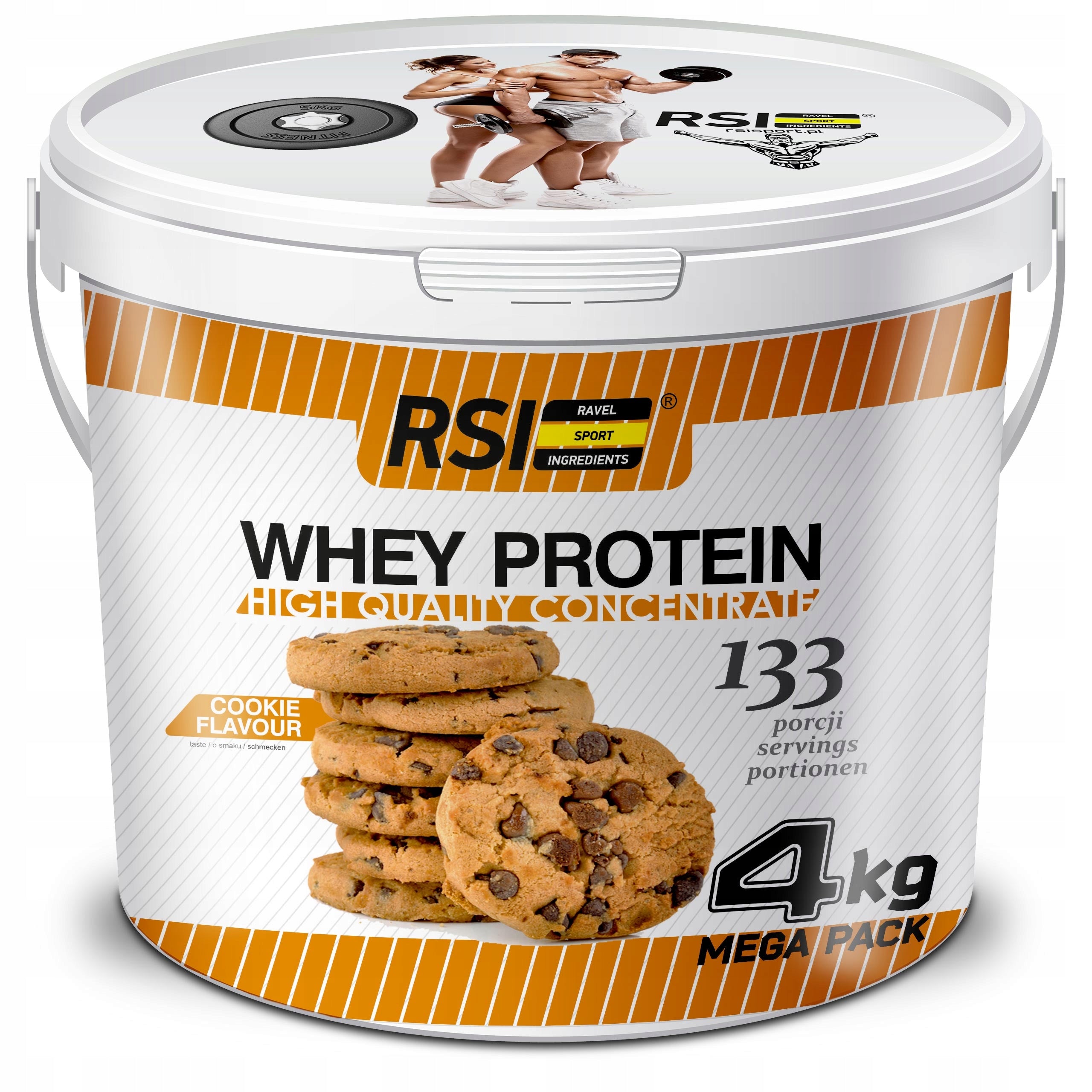 Whey Protein Concentrate WPC Whey Protein Concentrate 4kg Cookie