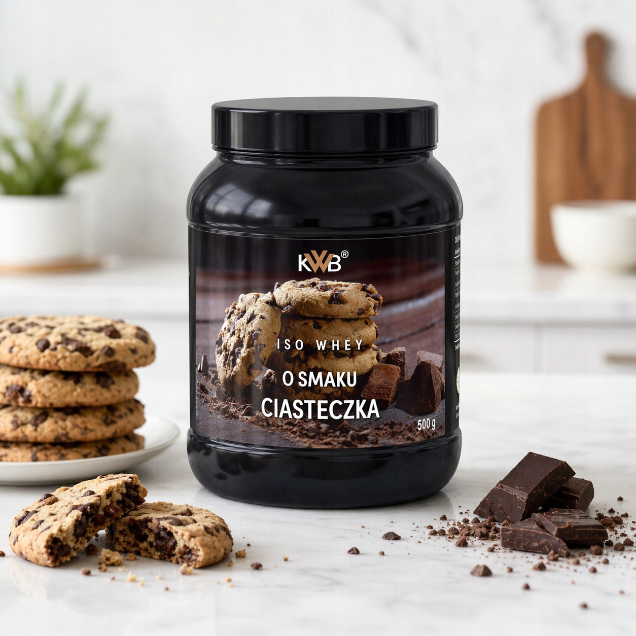 Whey Protein Isolate Conditioner ISO WHEY 500g Cookies KWB Manufacturer code 5904804313340
