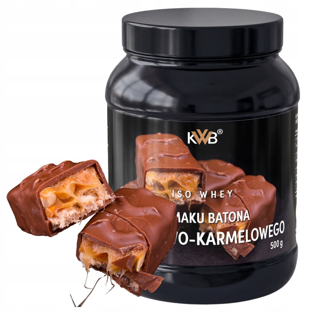 Whey Protein Isolate Conditioner ISO WHEY 500g Walnut Caramel Bar KWB