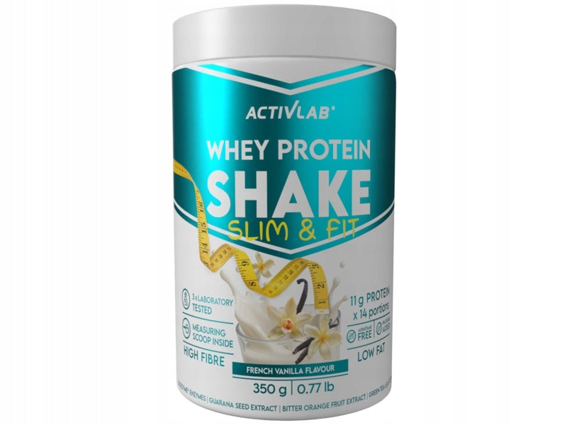 Whey Protein Shake Slim&Fit Vanilla Protein Conditioner (350 g)
