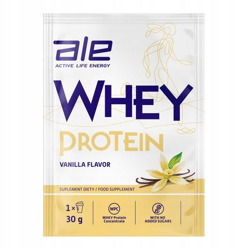 Whey Protein Vanilla Flavor, ALE, powder, 30 g