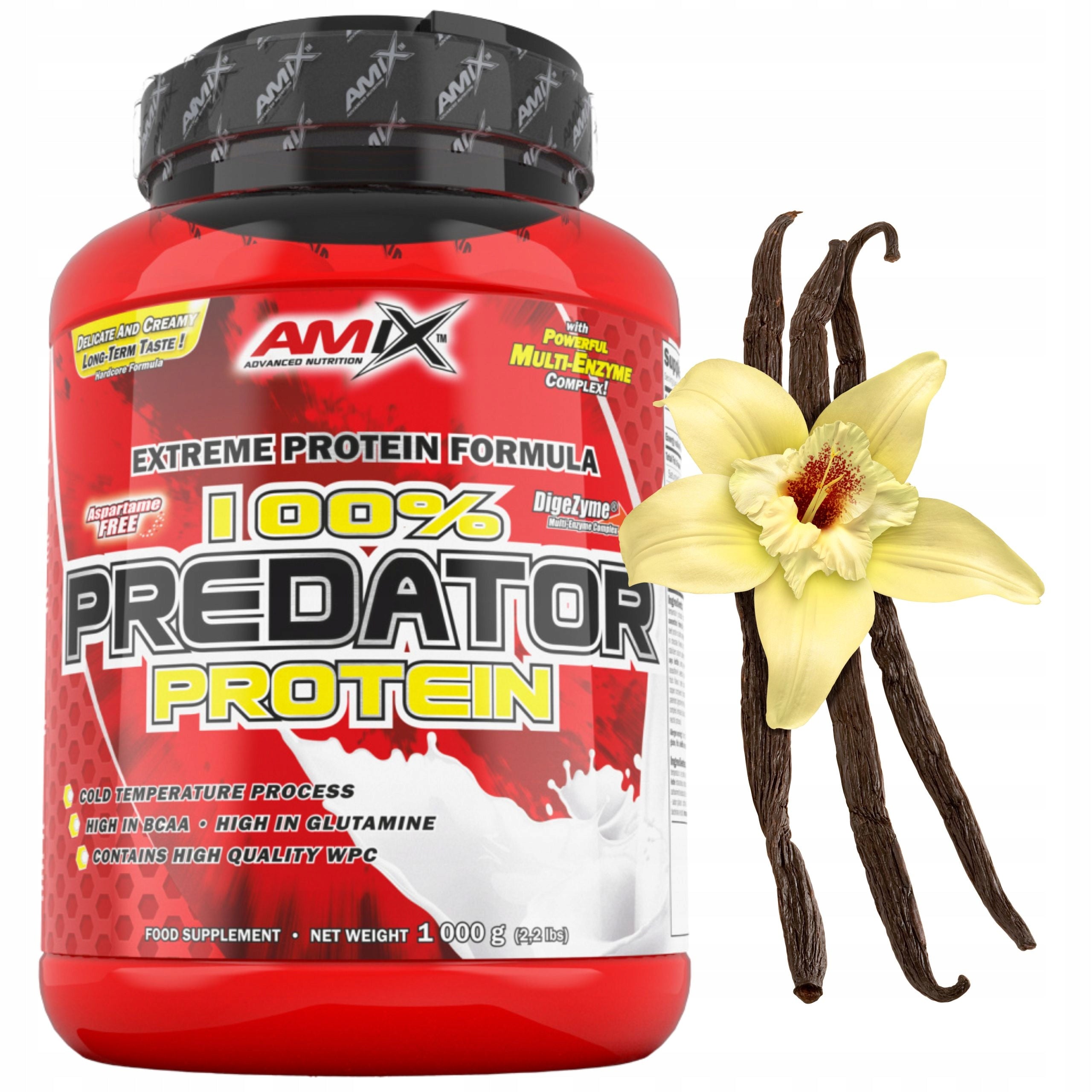 Whey Protein Vanilla Whey Protein Concentrate Digestive Enzymes WPC