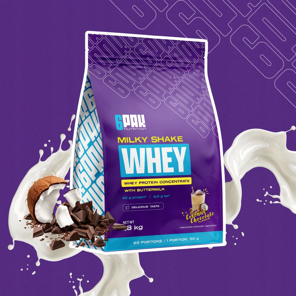Whey Protein XXL 1,8KG Protein Conditioner WPC Milky Shake Whey Protein Packaging status original