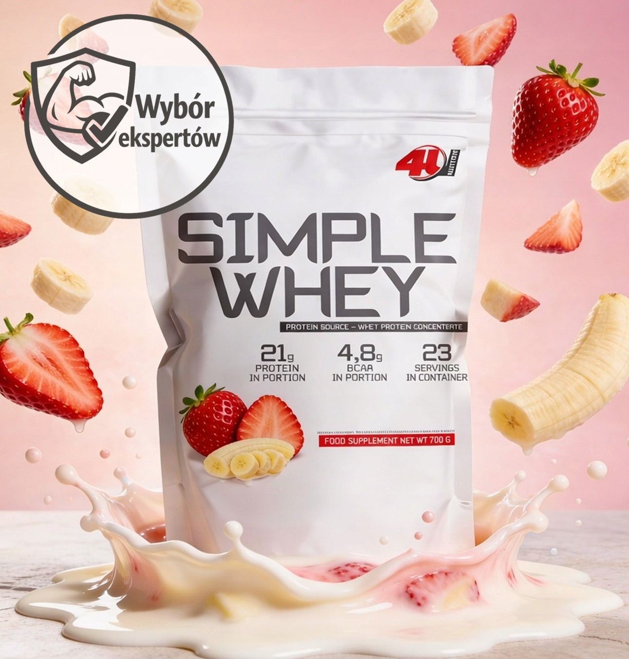 Whey protein 100% WPC whey protein concentrate protein supplement Packaging status original