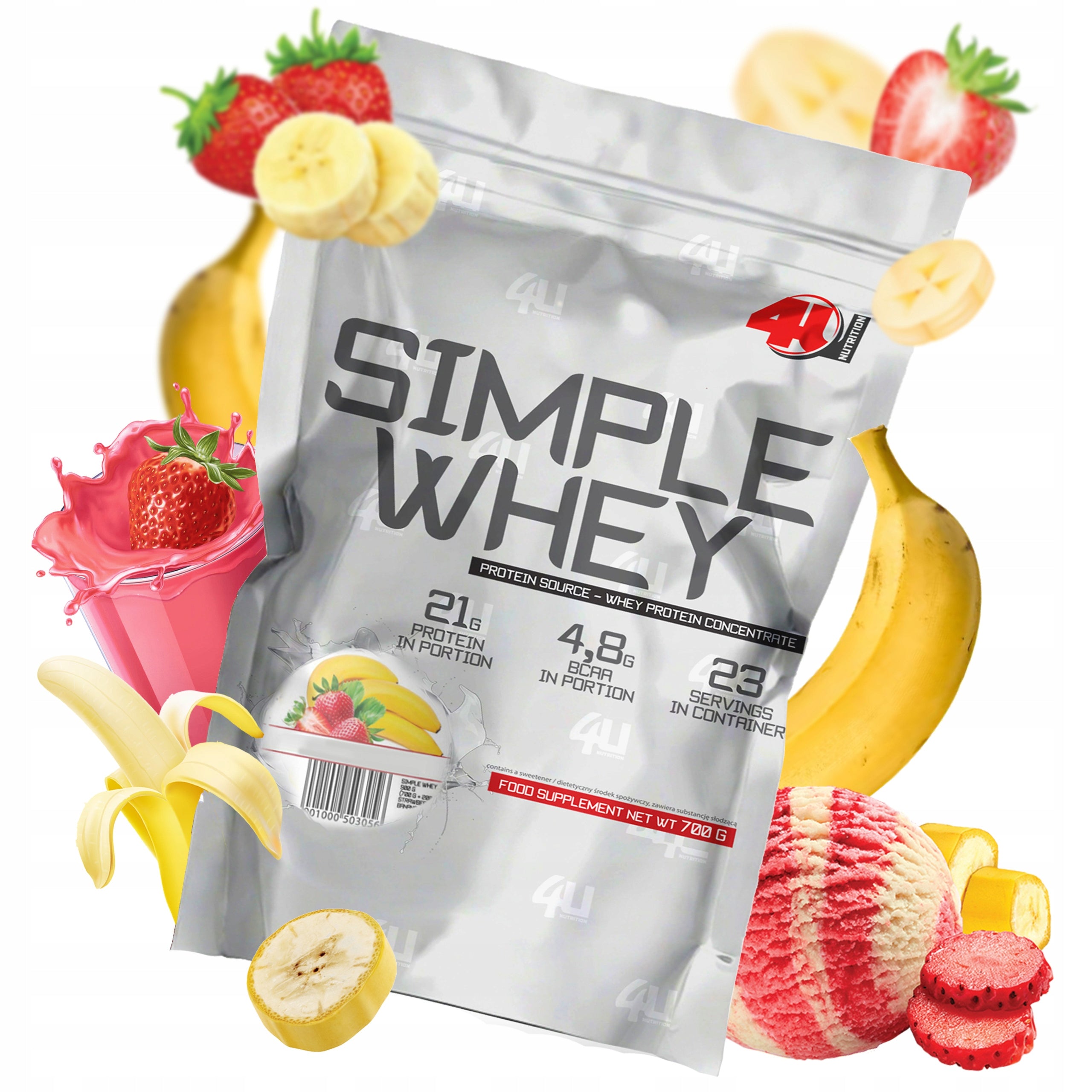 Whey protein 100% WPC whey protein concentrate protein supplement