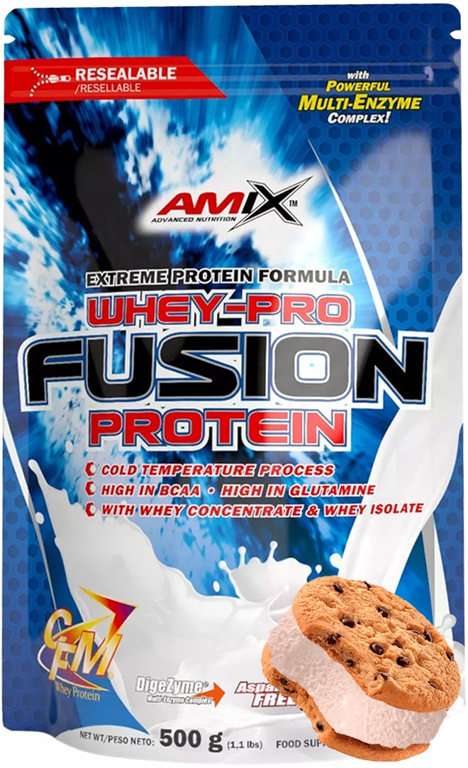 WheyPro Fusion Protein 500g cookies cream Expiration date not specified