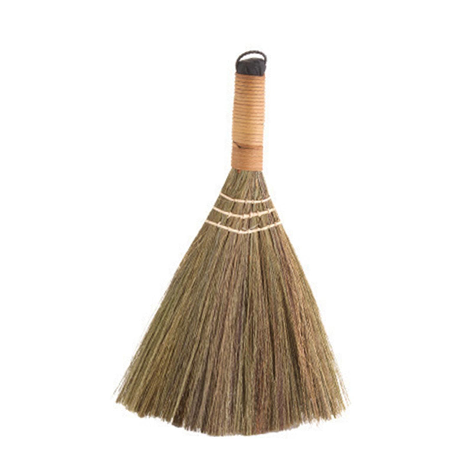 Whisk Broom Decorative Vietnamese Soft for Cleaning Straw Broom short