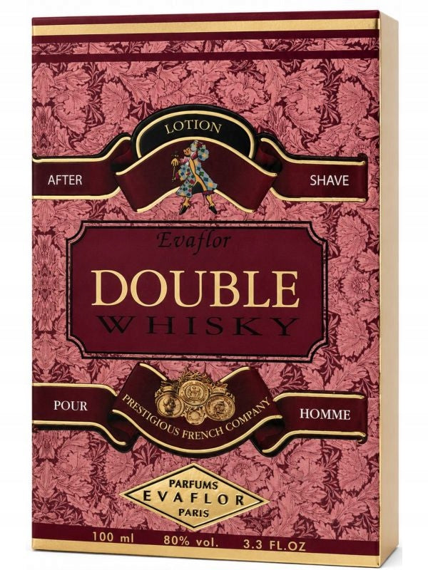 Whisky Double After Shave for Men, 100 ml, Evaffor