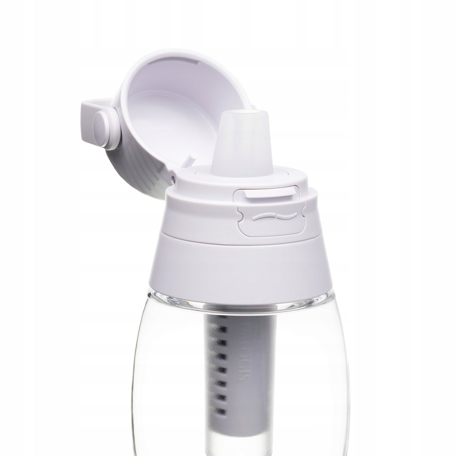 White Aqua&Go Water Filtration Bottle with 750ml Filter Model Aqua&Go