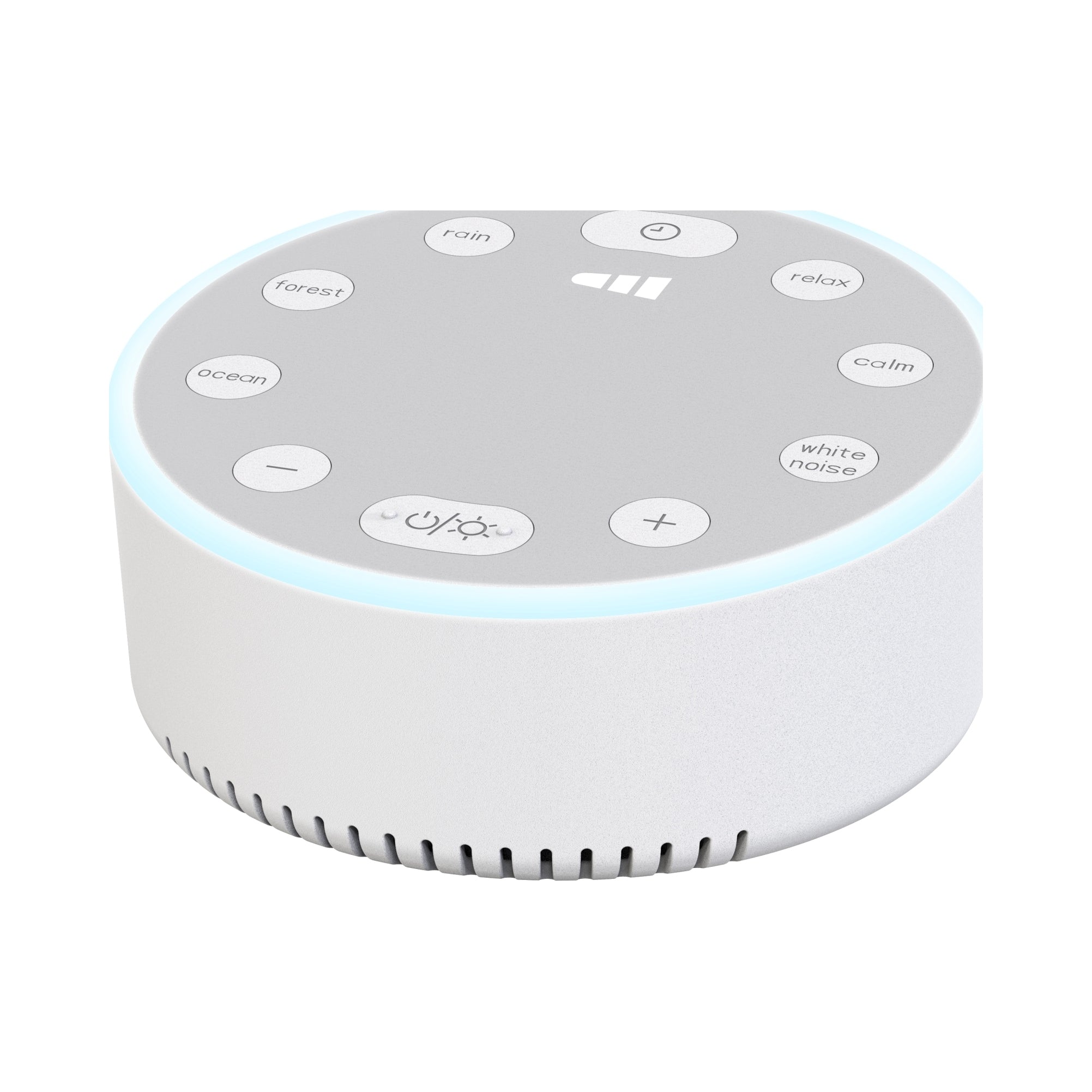 White Noise Sound Sleeping Machine with 6 Soothing Sounds and Night Light