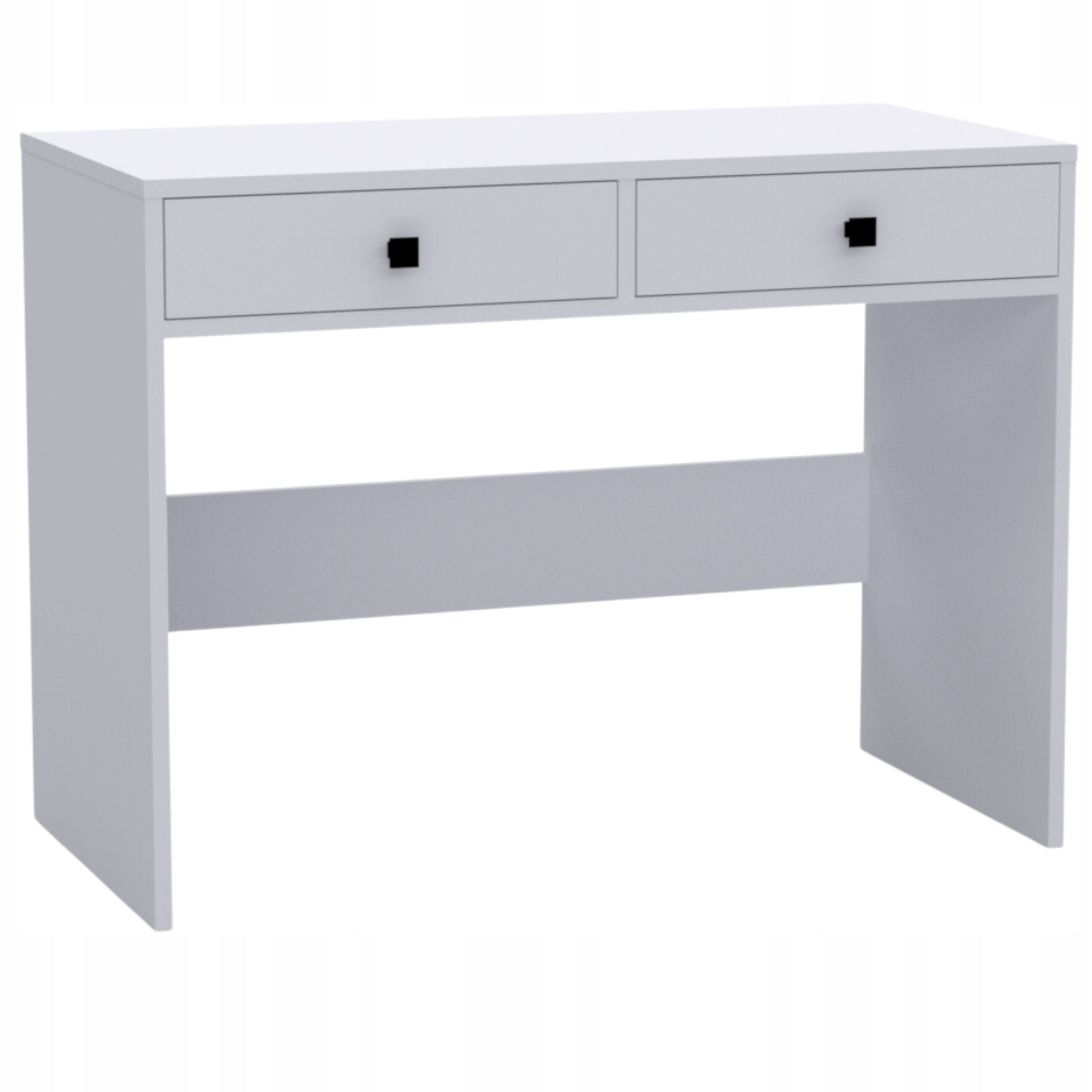White School Desk with Drawers Gaming Computer Dressing Table 100x50x78 EAN (GTIN) 5905488428818