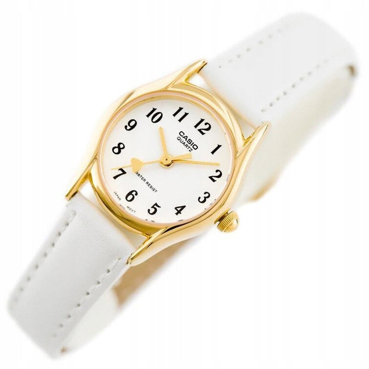 White Watch CASIO for girls FOR COMMUNION heart ZD522F + BOX Kind analog