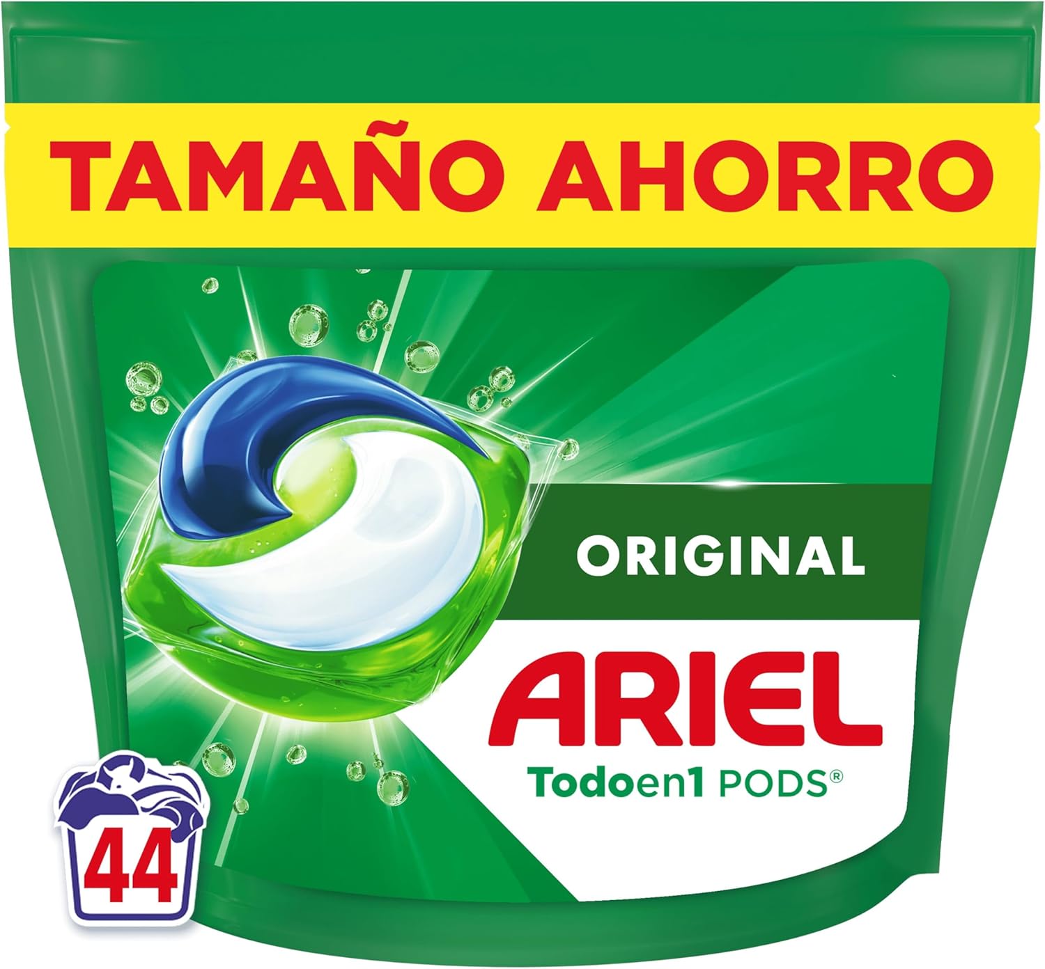 White and Colour Washing Capsules Ariel All in 1 PODS Original 44 pcs.
