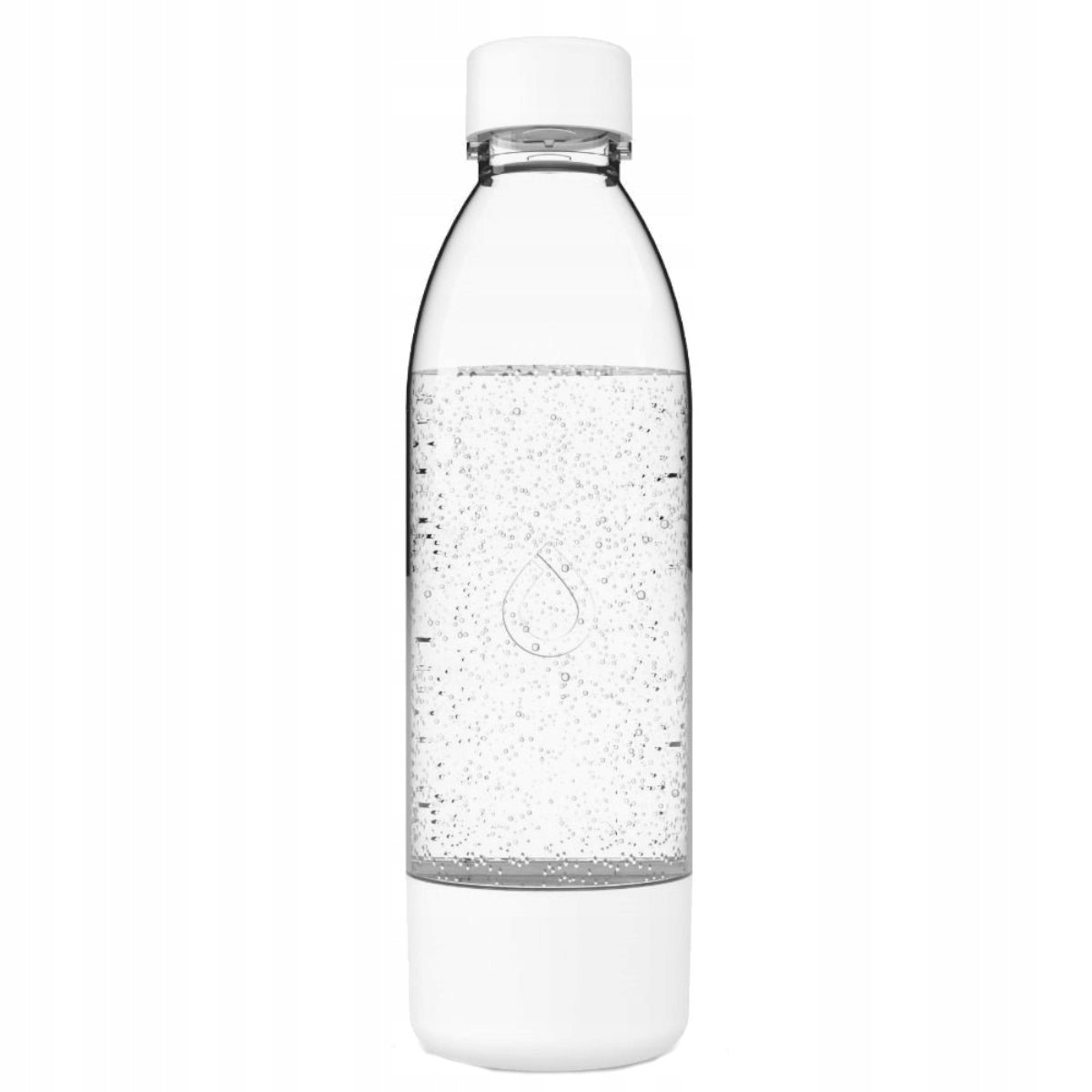 White saturator for sparkling water Dafi + 2 cartridges gas cylinders Dominant color white