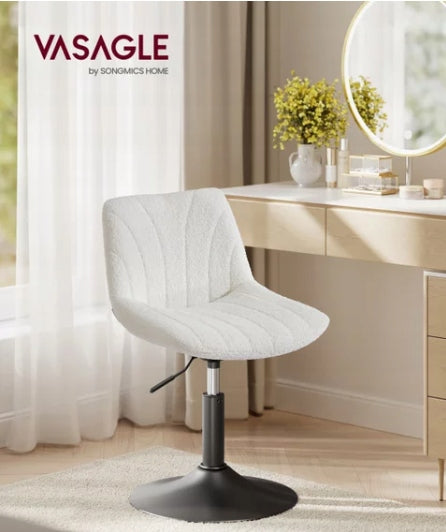 White swivel chair for waiting room,office,child's room Brand di volio