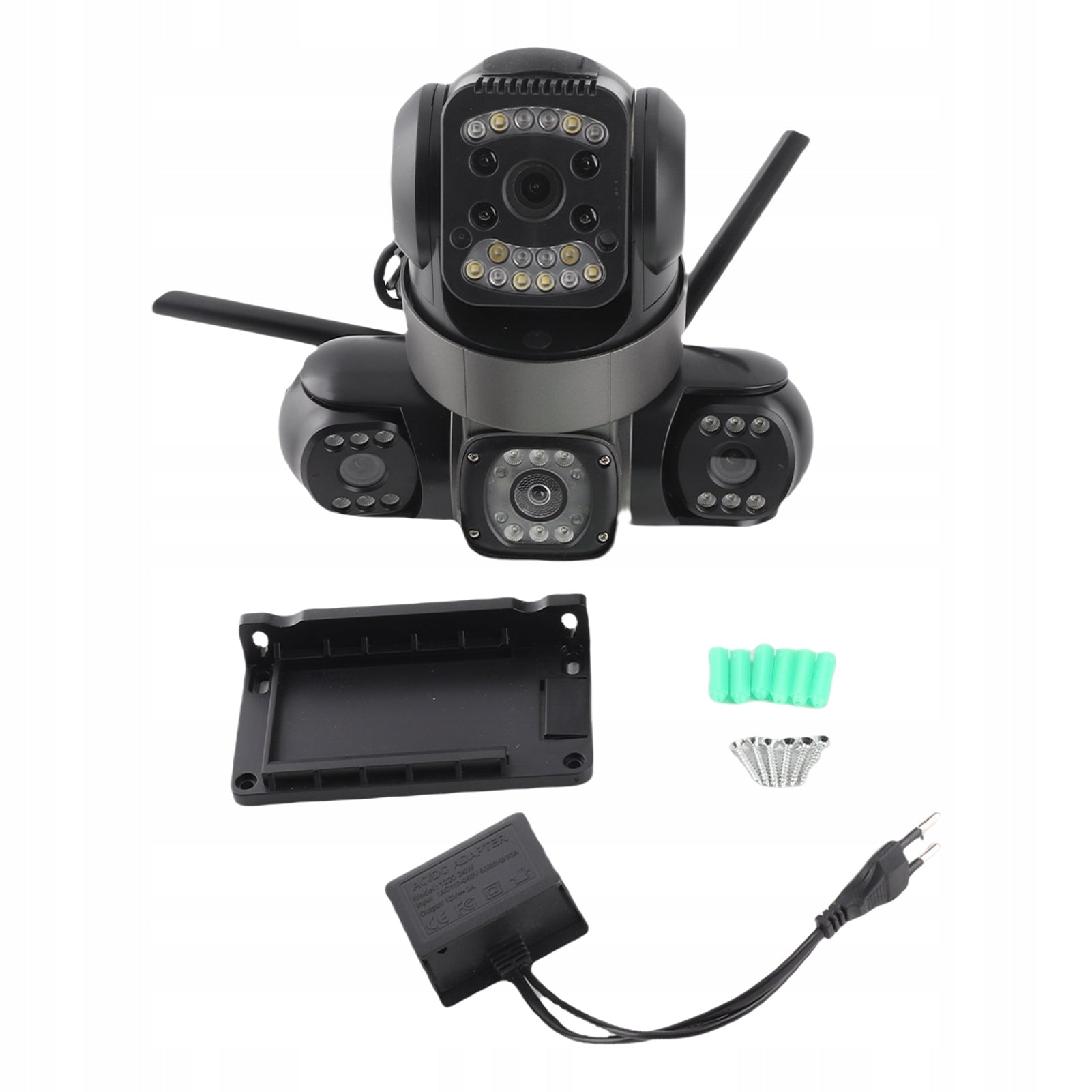 Wi-Fi Security Camera 3 Lenses 2MP HD Motion Detection 5R Brand no brand