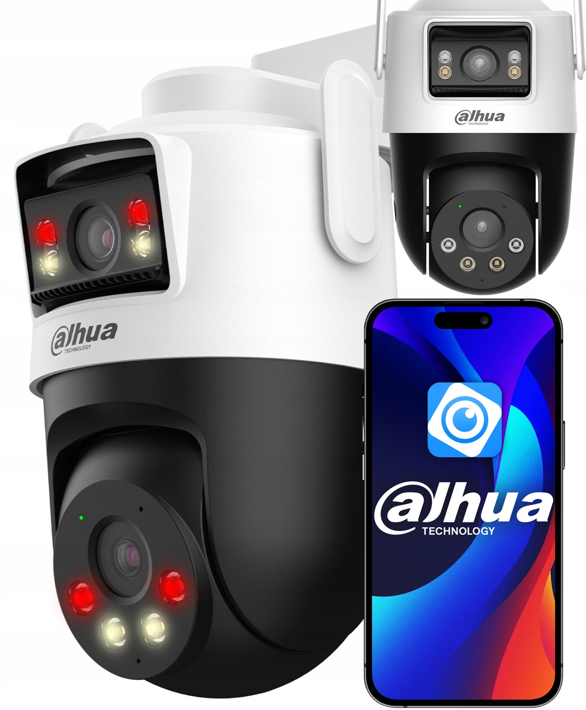 WiFi Pan Camera 6Mpx Dual Lens 3MP+3MP DAHUA P3D-3F-PV DAHUA
