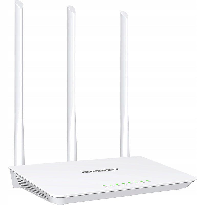 WiFi Router COMFAST 300Mbps 2.4GHz 3 Antennas 4x LAN WPS Wireless Manufacturer code zcv314