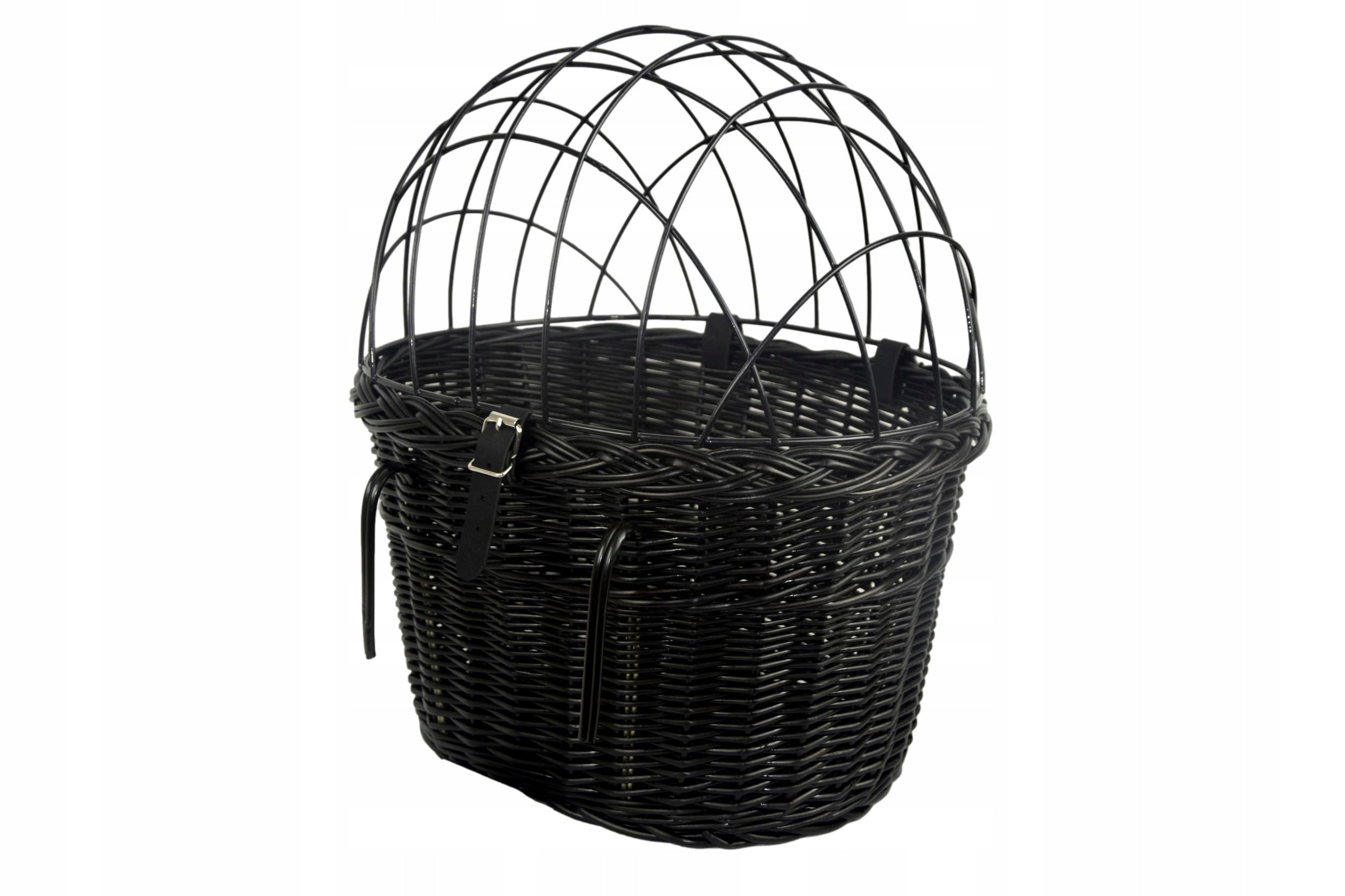 Wicker BASKET for dog transport bike BASKET XL1 Color white