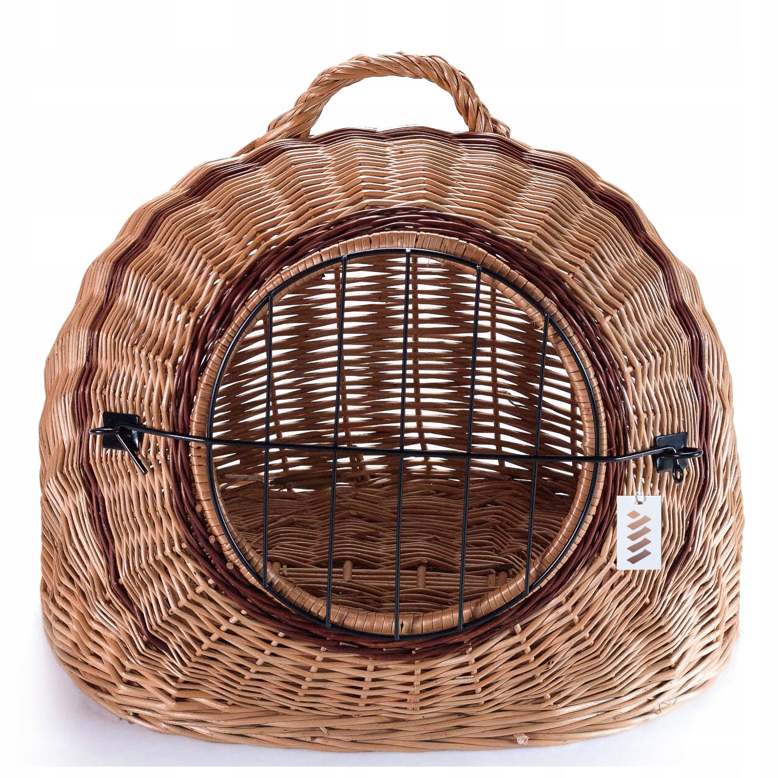 Wicker Transporter for Cat Dog Strong Large House Pet Cage 50 Packaging status original