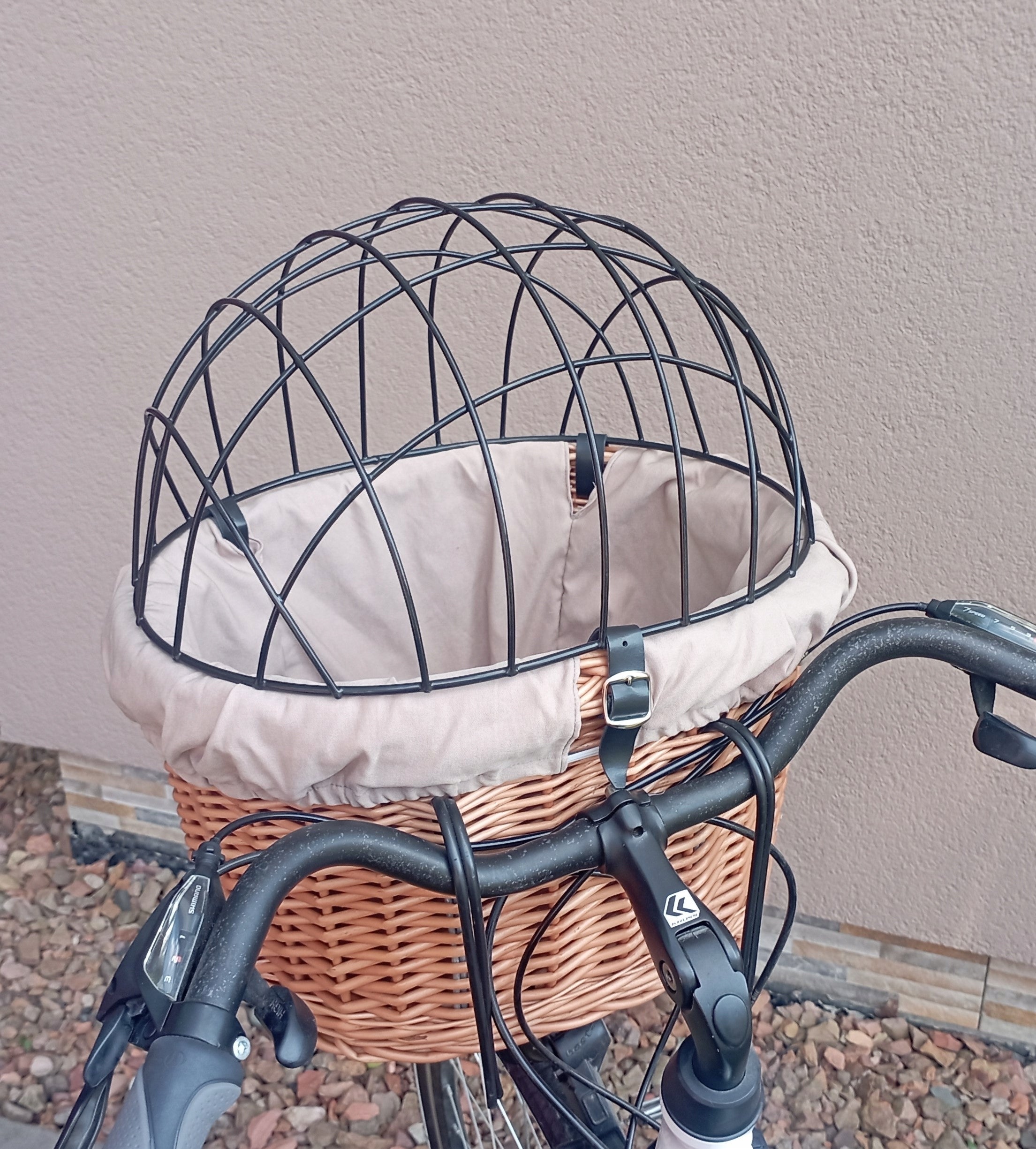 Wicker basket for PSA bike up to 10kg Transporter + insert and pillow EAN (GTIN) 5904921464109
