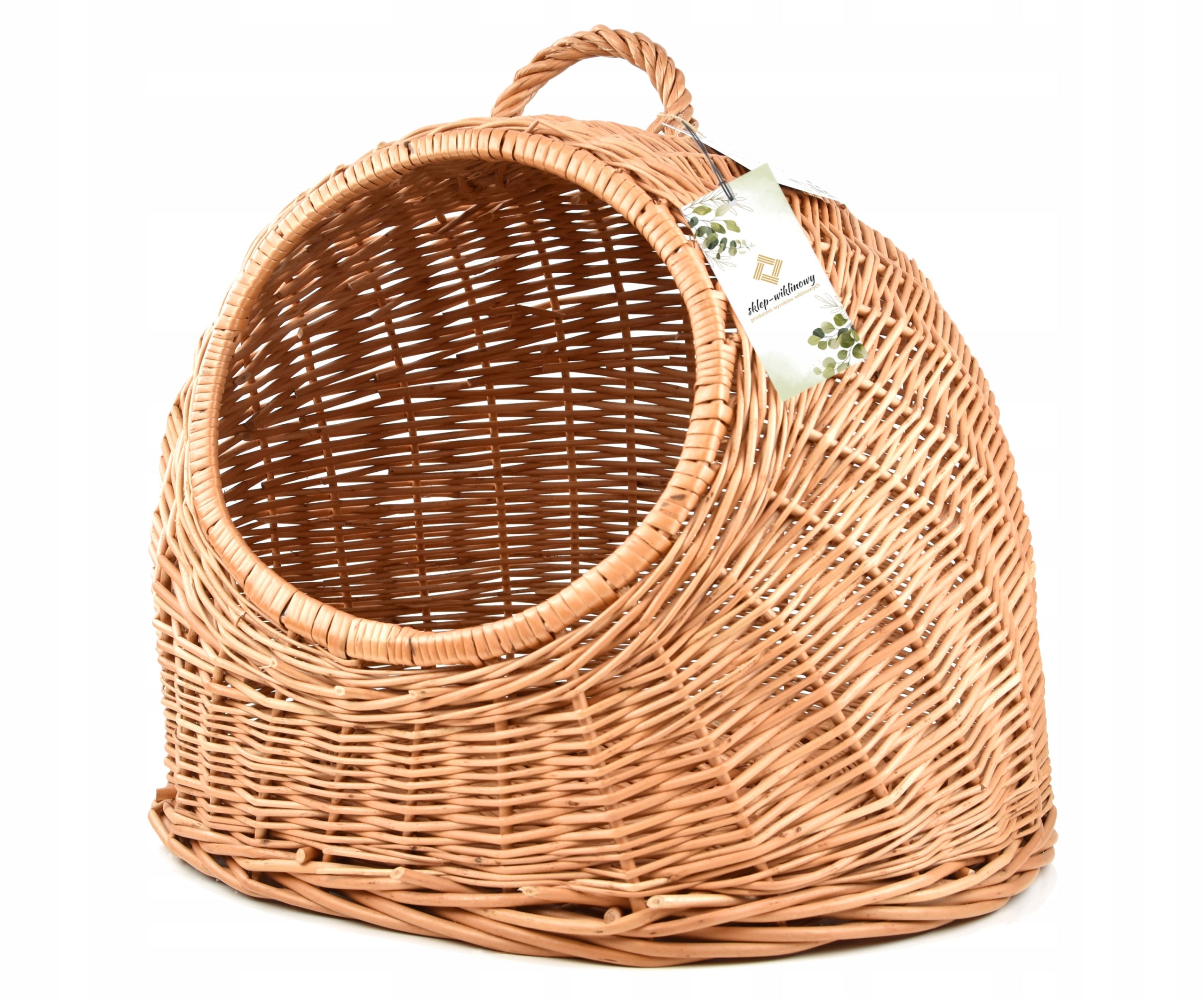 Wicker bed for cat or dog 49 cm Length 49 cm