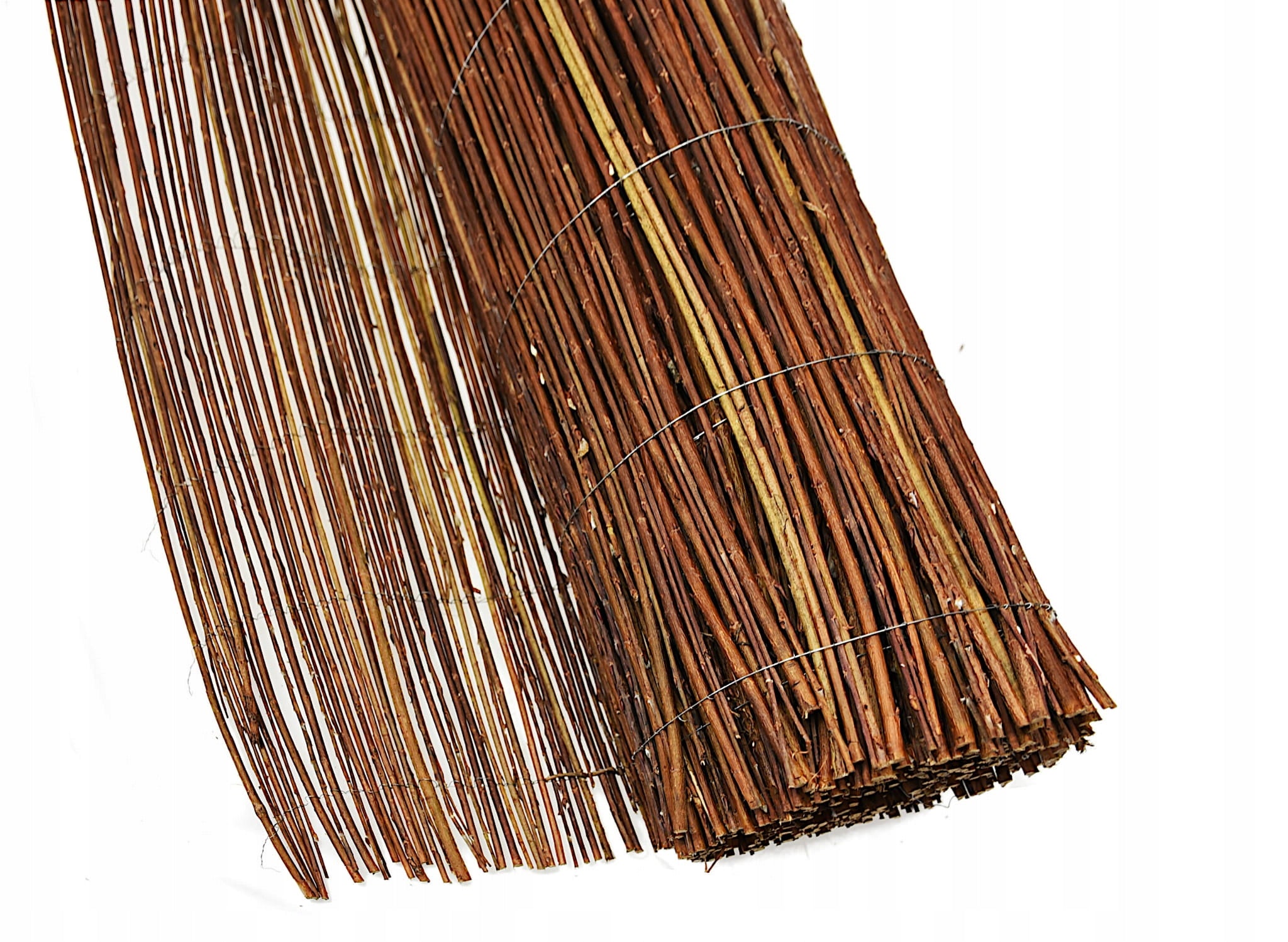 Wicker mat POLISH MANUFACTURER, Natural, ECO wicker, wicker 2 x 5 m Length 5 m