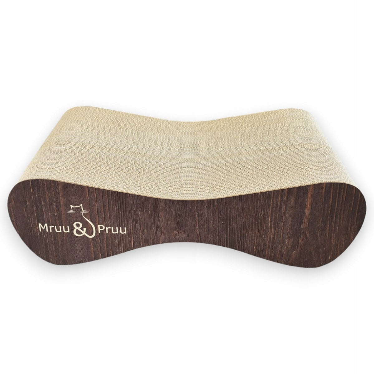 Wide Cat Scratching Post Mruu&Pruu 70x23x40 cm BROWN Brand Mruu&Pruu