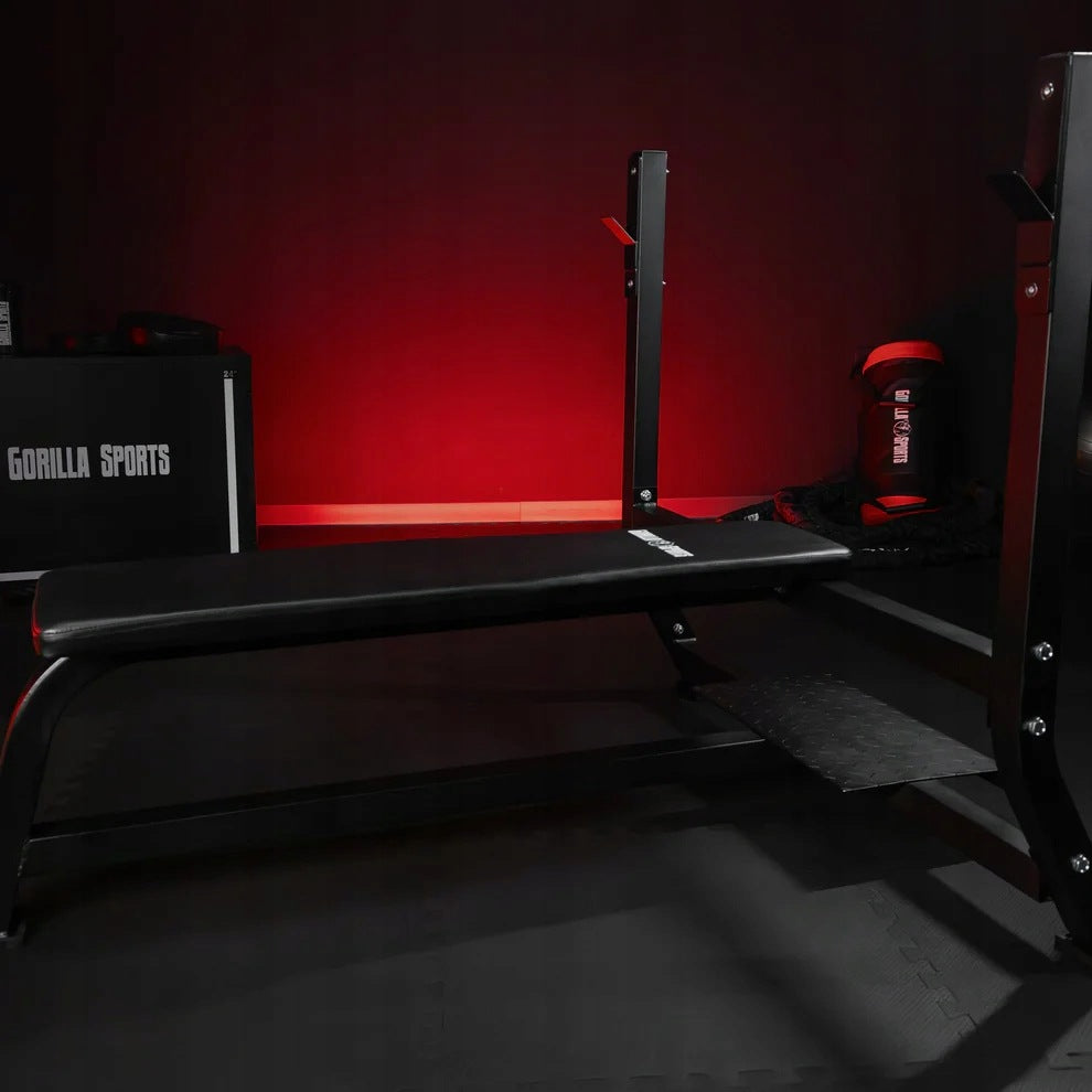 Wide bench for barbell extrusion lifting capacity 250kg Manufacturer code 100110-00045-0001