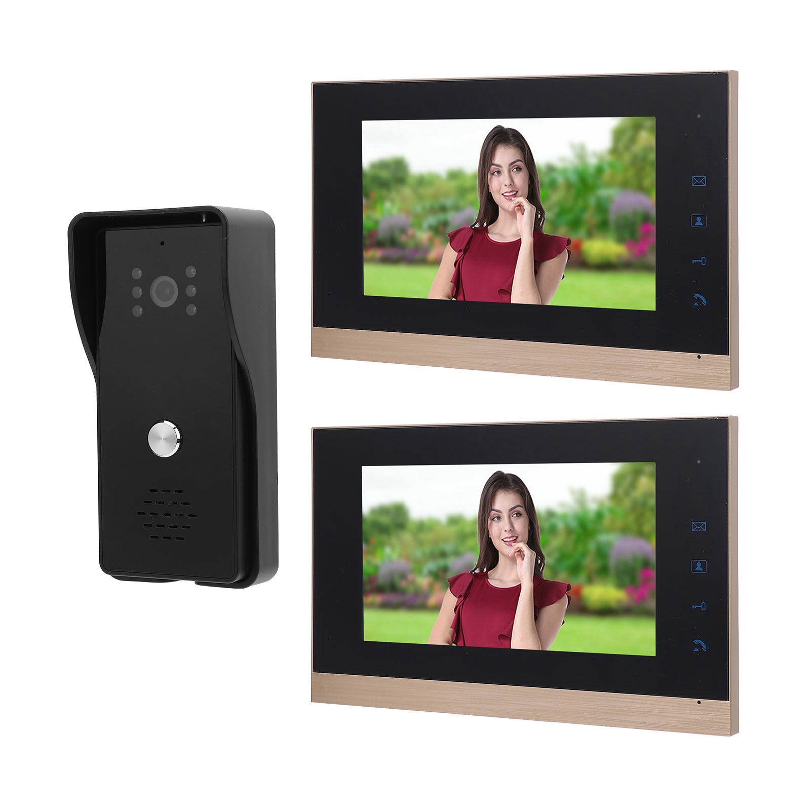 Widered HD CMOS intercom system sensor one key unlock 5P Model 3738ZOJS