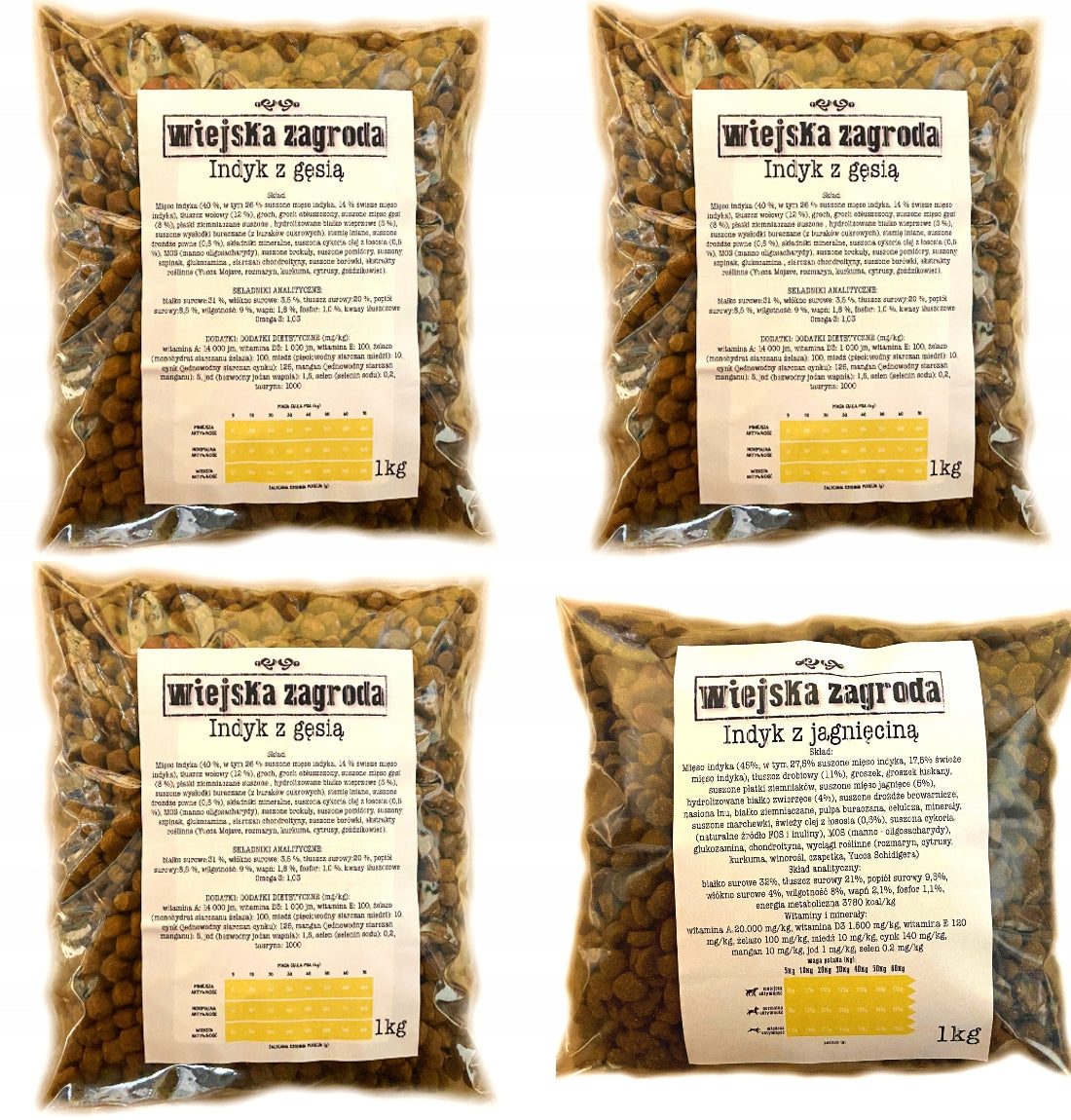 Wiejska Zagroda Turkey with goose 3kg + 1kg FREEBIE
