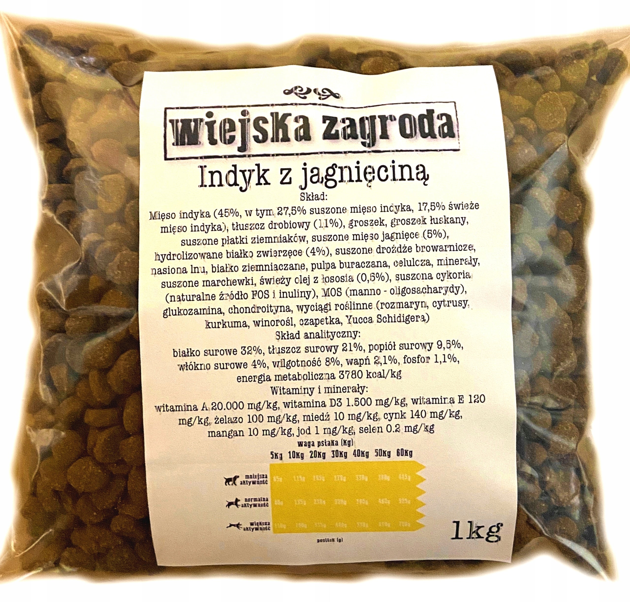 Wiejska Zagroda Turkey with lamb 3kg +1kg freebie EAN (GTIN) 6922527601758