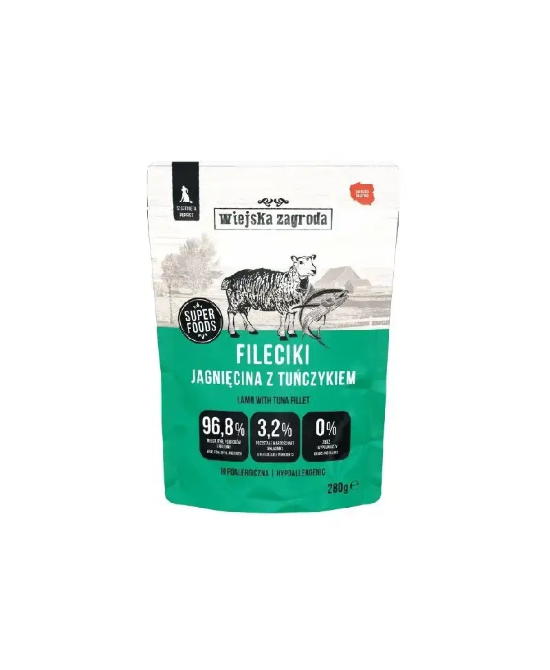 Wiejska Zagroda dog Lamb Fillets 280g