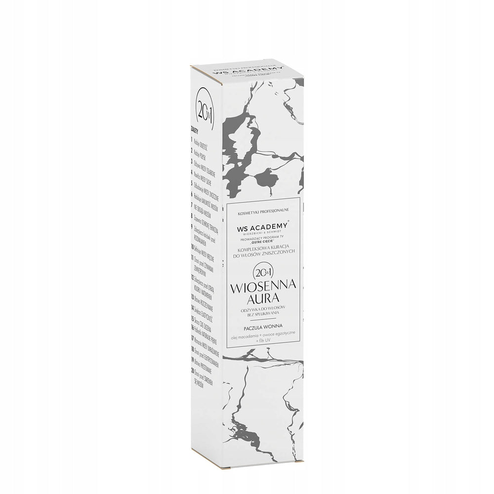 Nenuplaunamas plaukų kondicionierius Ws Academy 20 in 1, 150 ml