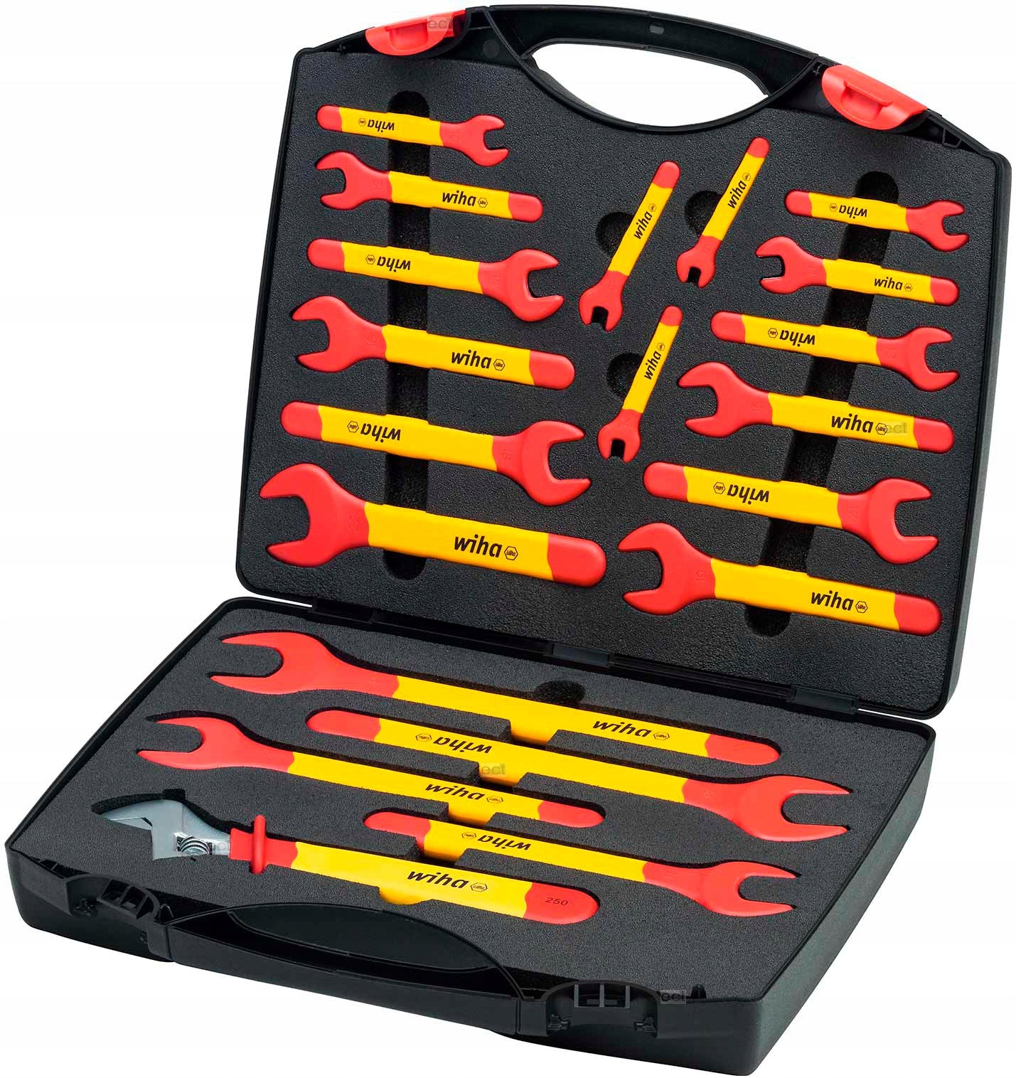 Wiha set of single-sided flat wrenches insulated 6-32 mm VDE 20cz 43022