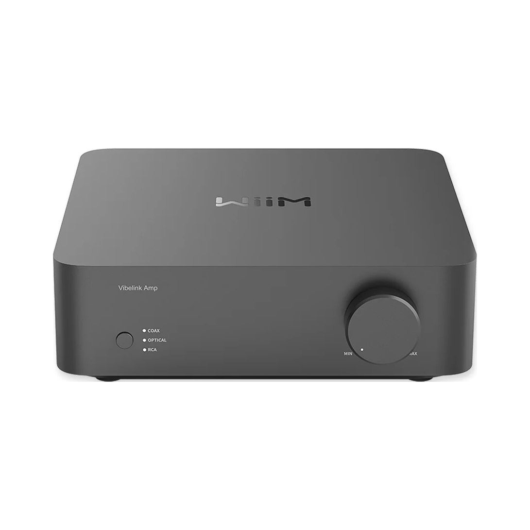 WiiM Vibelink Amp Dark Grey stereo amplifier