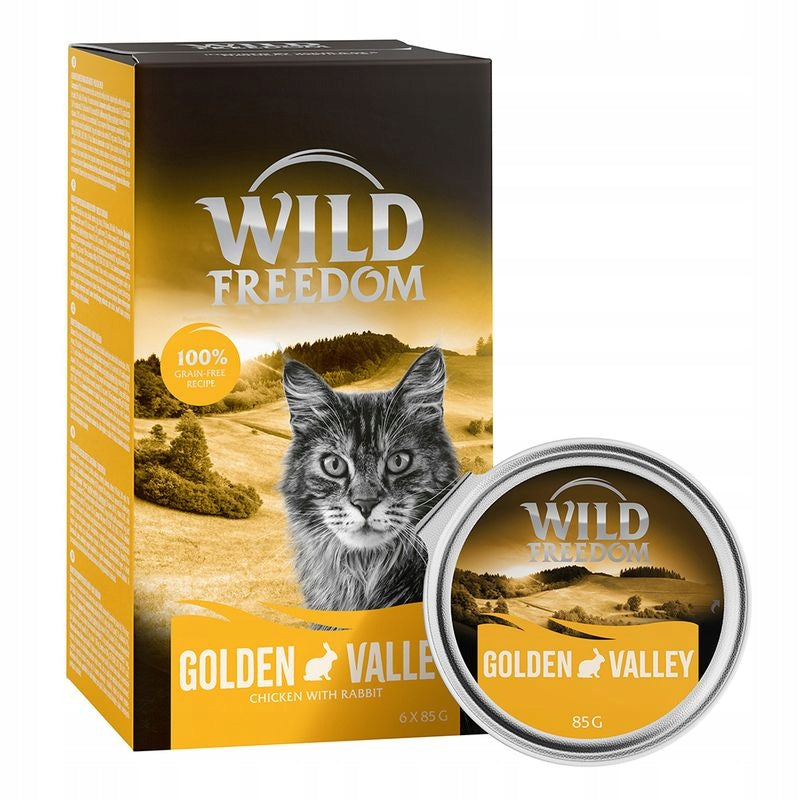 Wild Freedom Rabbit and Chicken Trays 6x 85g from Germany