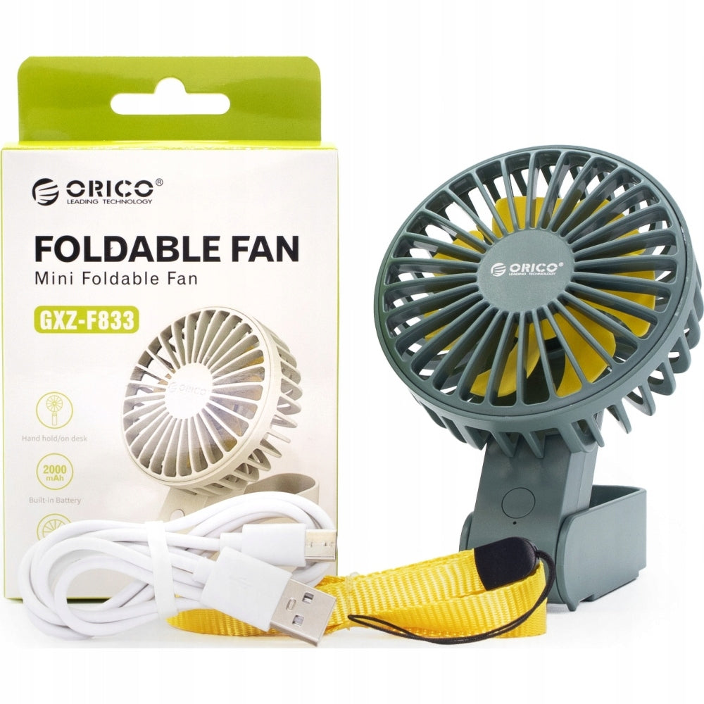 Windmill Orico fan, desk fan for hand with stand 2000mAh Fan type mini