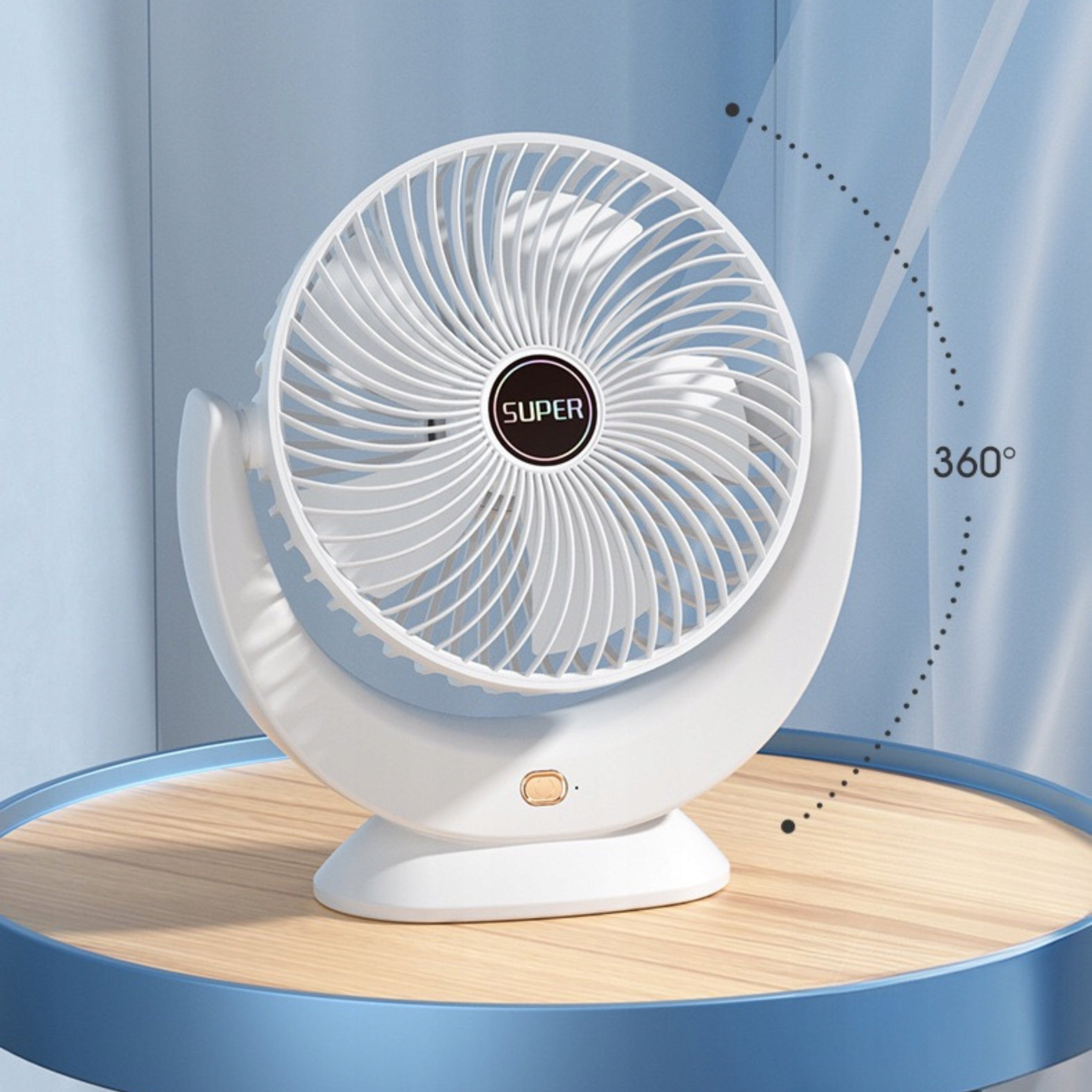Windmill Quiet Mini wentylator Desk Cooling Portable USB SUPER FAN EAN (GTIN) 5905903836044