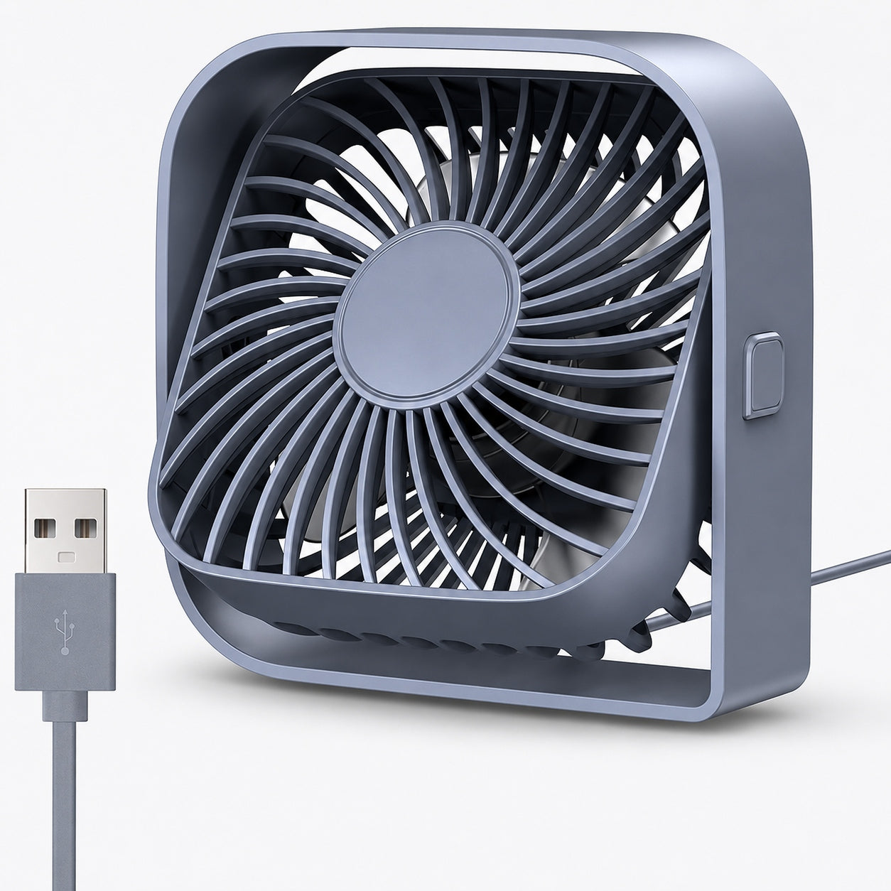 Windmill fan USB quiet mini desk cooling TOPK K50 grey Brand TOPK
