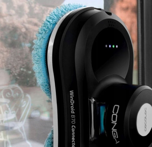 Window Cleaner Conga WinDroid 870 Connected T 80W Cecotec Black Brand Cecotec