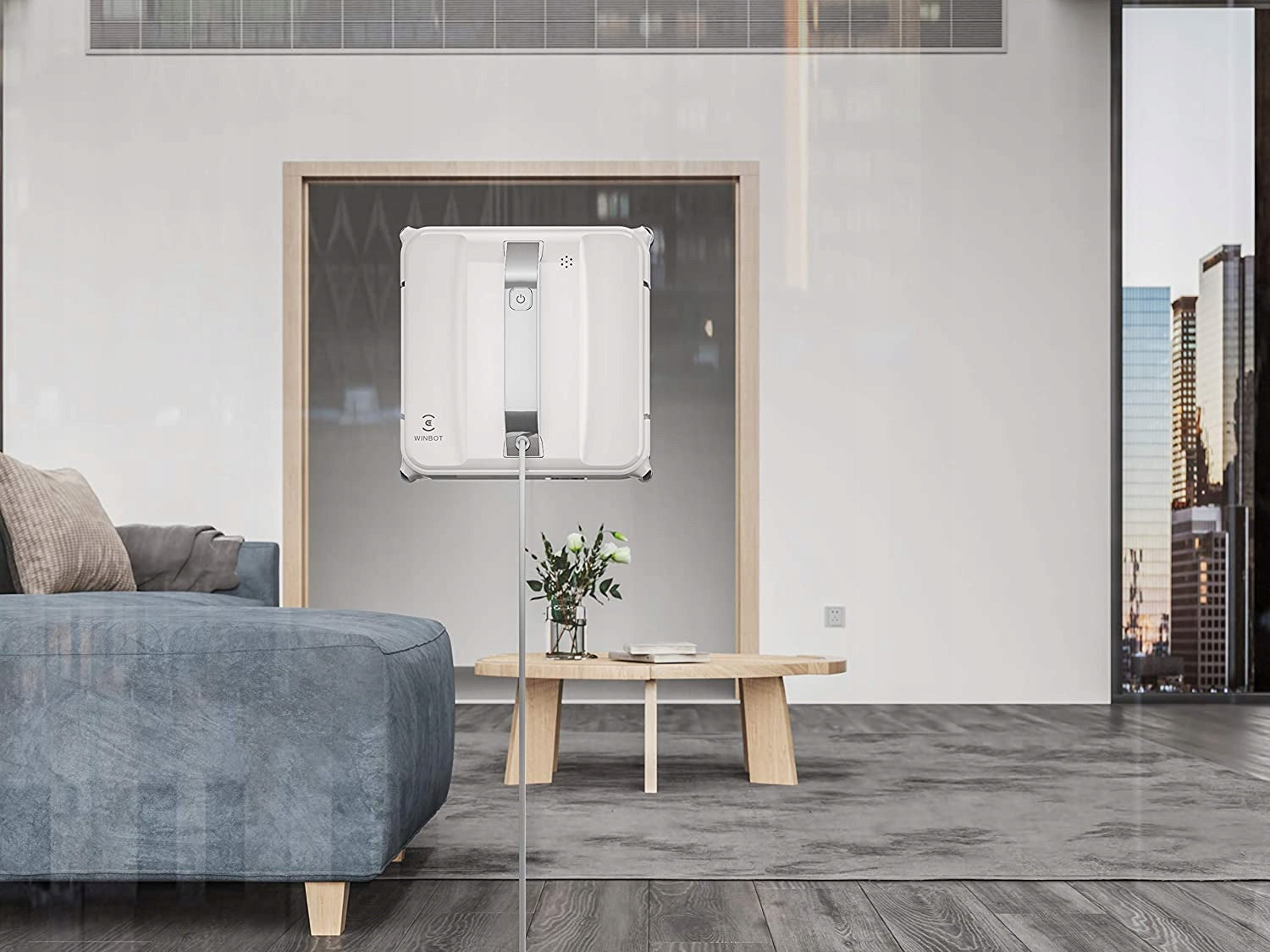Window Cleaner Ecovacs Winbot 880 Remote Control Automatic Window Cleaning Power 400 W