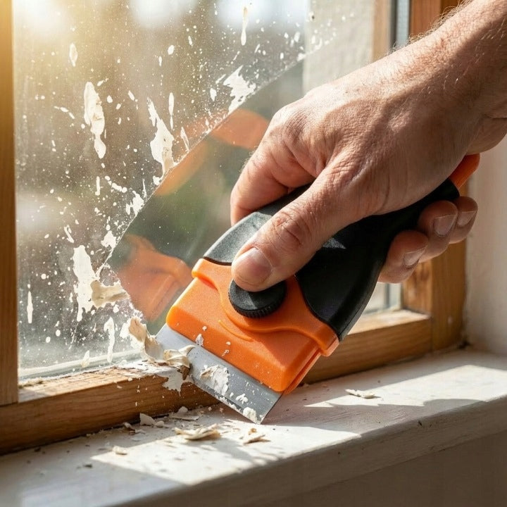 Window SCRAPER INDUCTION HOB Ceramic Dirt Removal SCRAPER Manufacturer code SKROBAK
