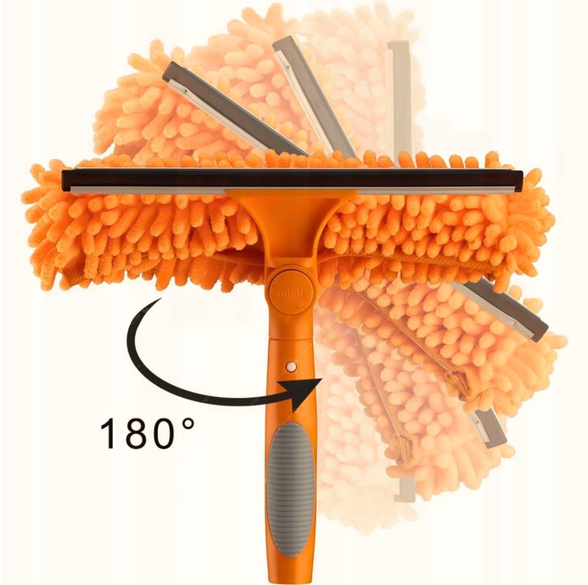 Window Washer Telescopic Squeegee 1,8m Window Washing Panels Brush 3in1 Manufacturer code 604483642