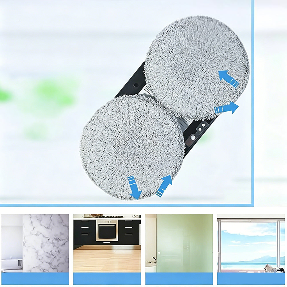 Window cleaning robot, automatic window cleaning robot, vacuum cleaner SET Dominant color white