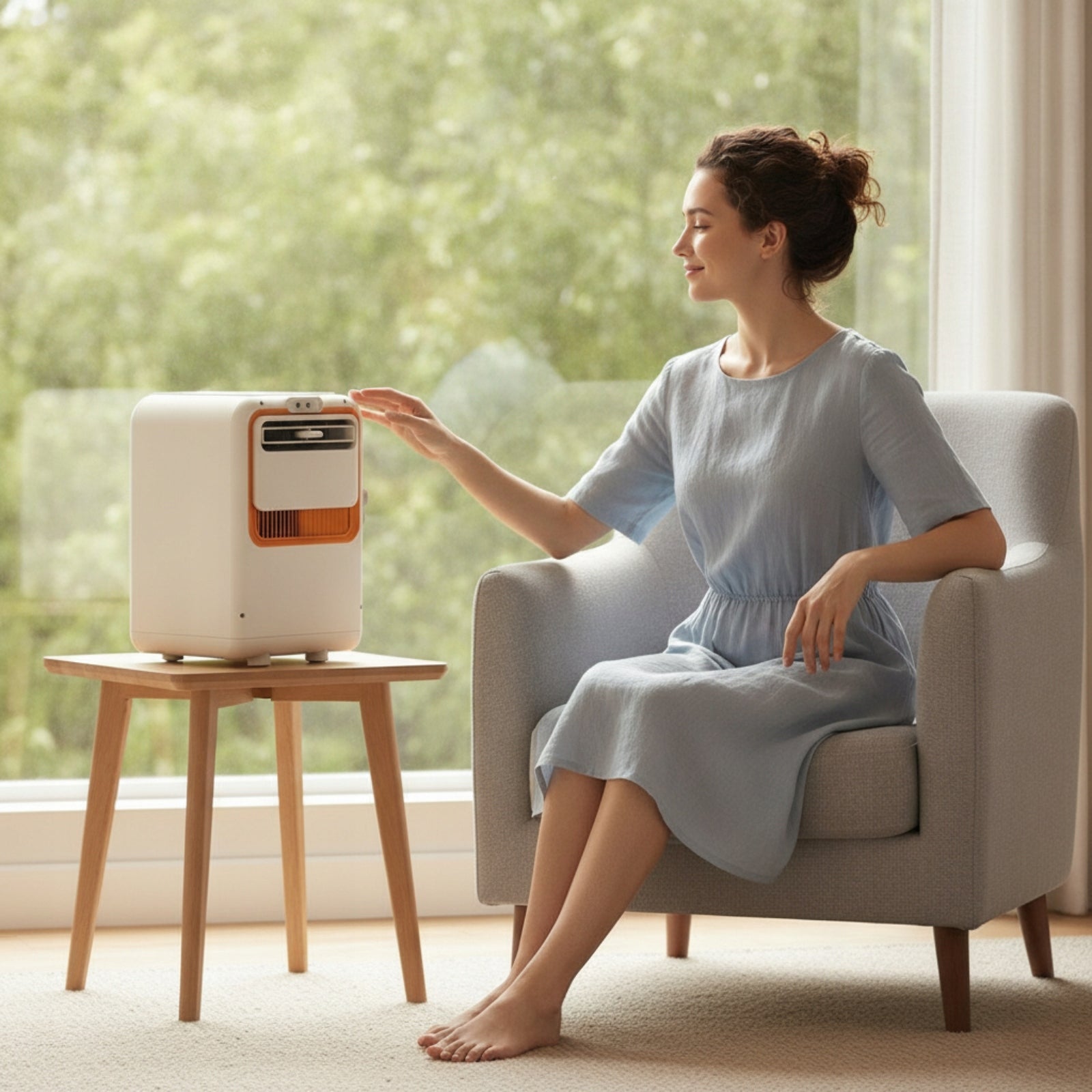 Windowless Portable Air Conditioner Multifunctional for Camping, Campers Notified body number 1270