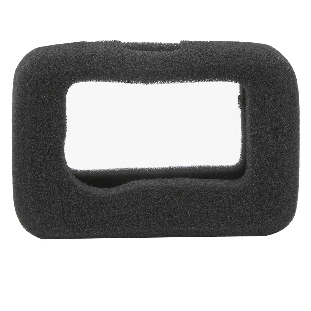 Windshield cover made of wind noise reducing foam for AK camera Model 8109BJJV